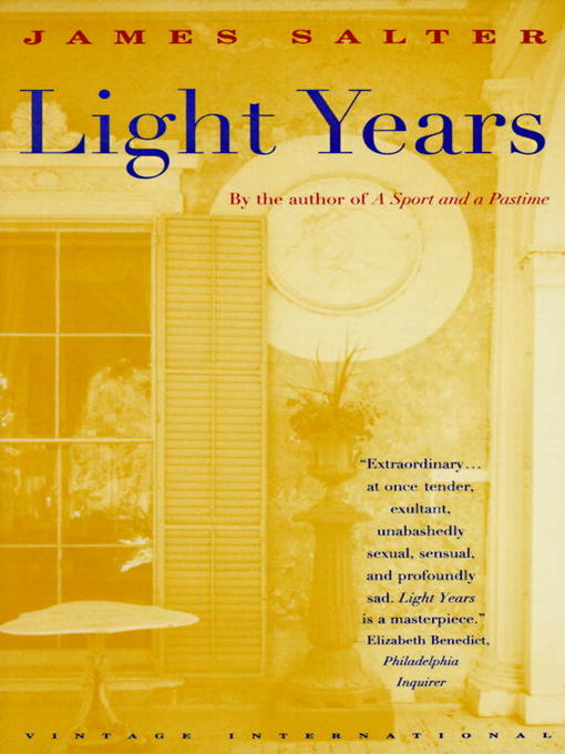 Title details for Light Years by James Salter - Available
